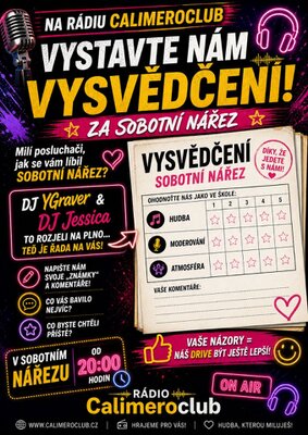 Rádio CALIMEROCLUB - naše vysvědčení